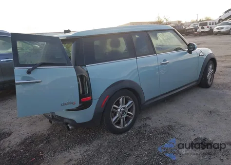 2011 Mini Cooper S Clubman z USA, uszkodzony, nr VIN WMWZG3C5XBTY37221